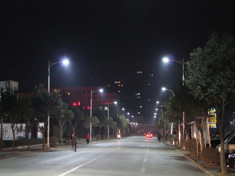 洛陽西霞路照明工程案例